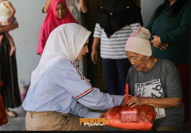 Tinjau lokasi terdampak Bencana paska hujan deras Bupati pesawaran dan jajaran berikan bantuan