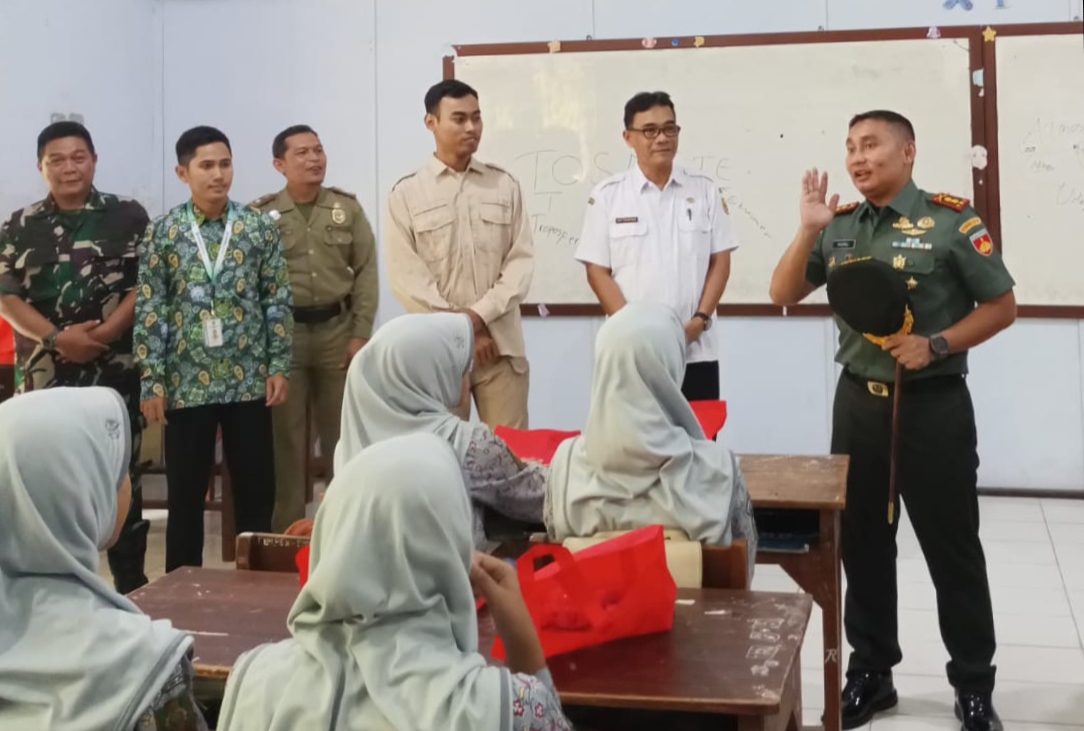 Hari Pertama Operasional SPPG 004 Mayong lor, Dandim 0719 / Jepara Letkol Arm Khoirul Cahyadi, S.E. Cek Pelaksanaannya