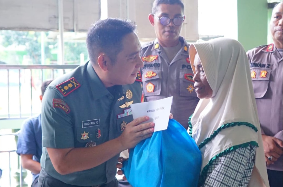 Menjelang Idul Fitri, Kegiatan “Kodim Berbagi” Hadirkan Semua Pengusaha dan Tokoh Agama untuk Bersama-sama Meningkatkan Kepekaan dan Kepedulian Sosial