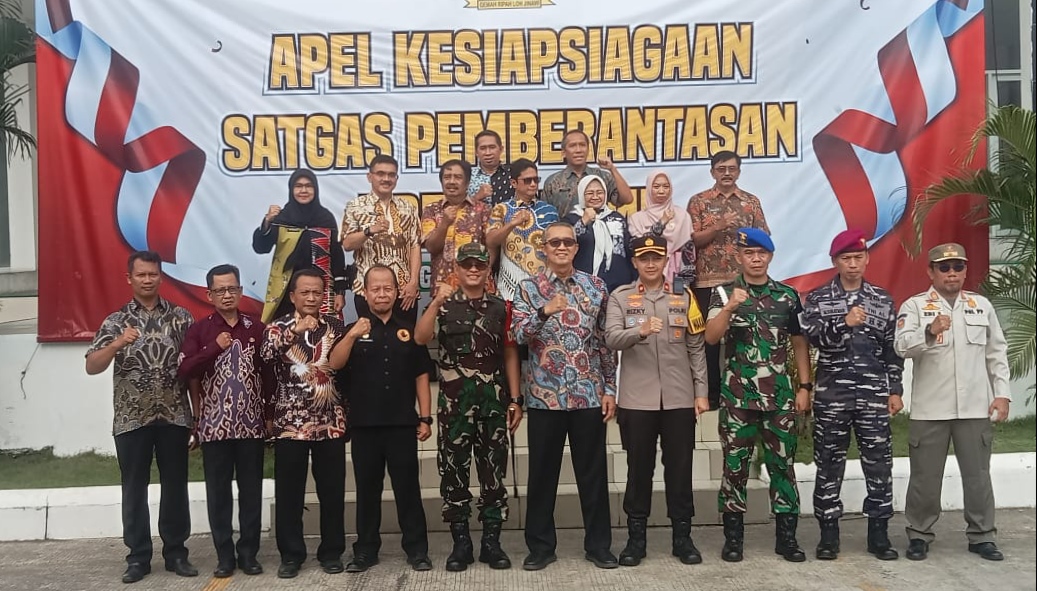 Apel Satgas Pemberantasan Premanisme Tingkat Kota Cirebon. Dandim 0614 / Kota Cirebon : Komitmen Jaga Stabilitas Keamanan
