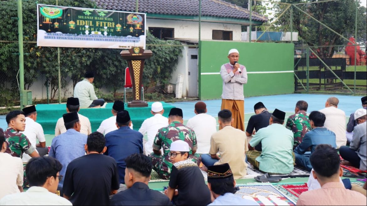 Korem 063 / Sunan Gunung Jati Gelar Shalat Idul Fitri 1446 H