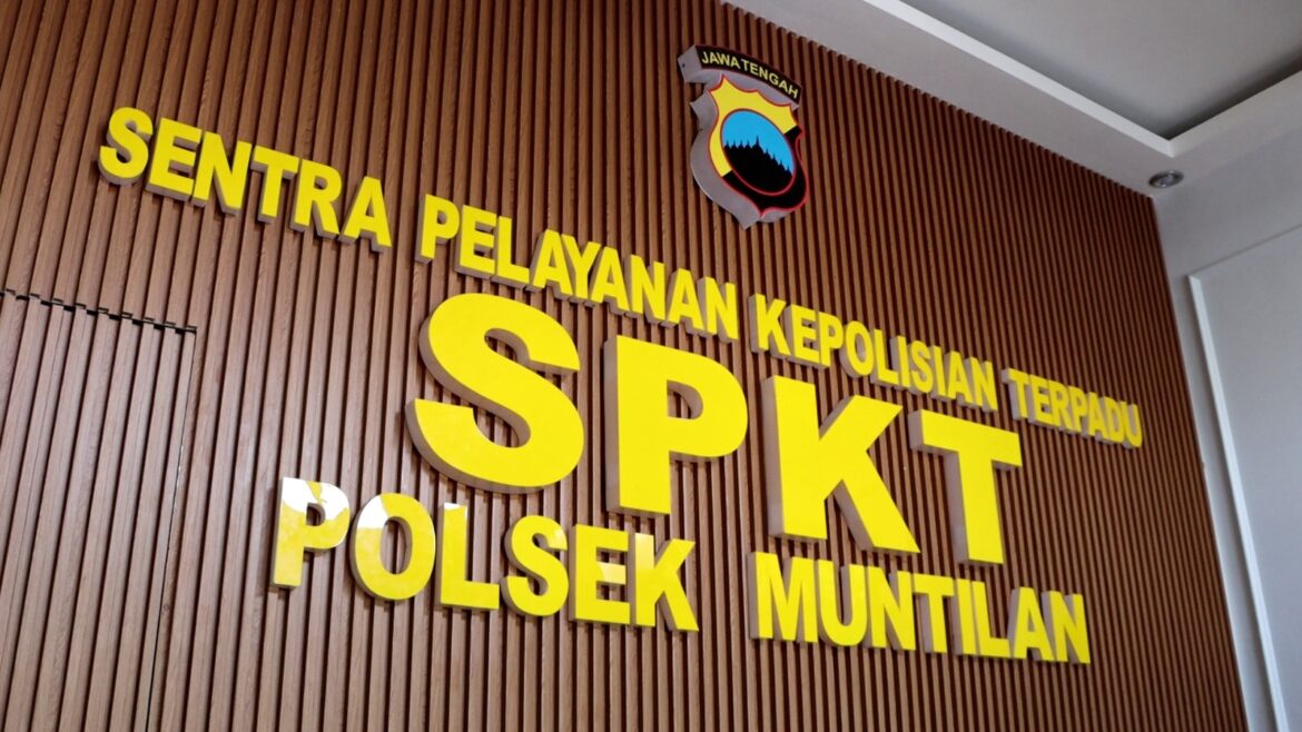 Tingkatkan Kenyamanan Masyarakat, Polsek Muntilan Hadirkan Loket Layanan Satu Atap