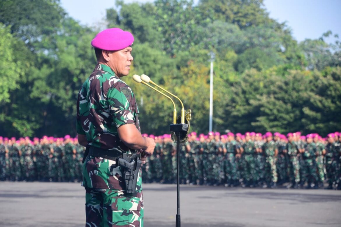 Danpasmar 1 : Selamat Menunaikan Ibadah Puasa Untuk Prajurit Pasmar 1