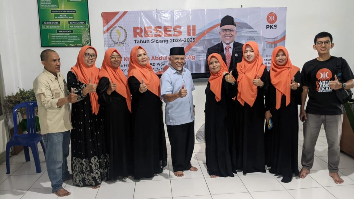 Drs. KH. Tetep Abdullatip, M.Ag Gelar Reses II Tahun Sidang 2024-2025 di Argasari Optimis Kedepannya Menambah Suara