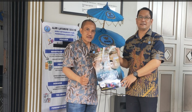 FKPBN Bekerjasama dengan BNN Kota Tasikmalaya Perihal Sosialisasi Bahaya Narkoba Dengan Sasaran Siswa Siswi SD dan SMP.