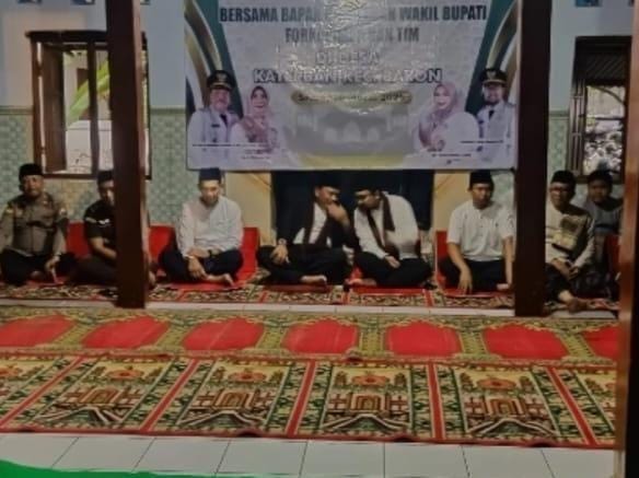 Forkopimda Nganjuk Gelar Safari Ramadhan, Pererat Silaturahmi Dengan Warga Baron