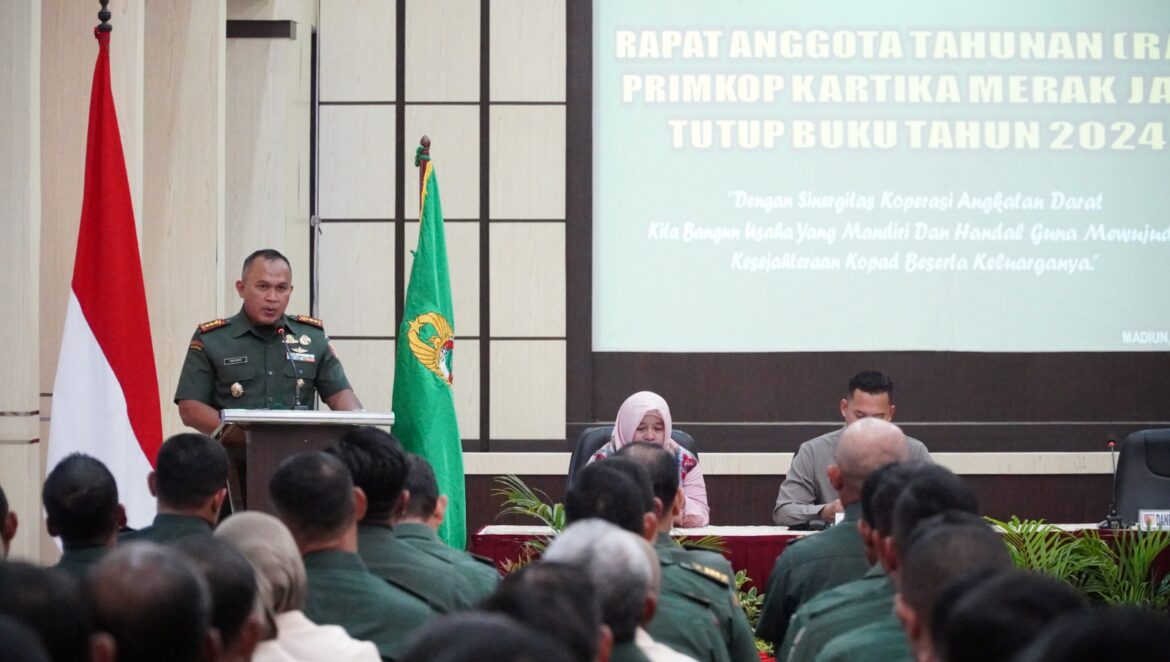 Danrem 081/DSJ Minta Primkop Merak Jaya Tingkatkan Inovasi dan Pelayanan