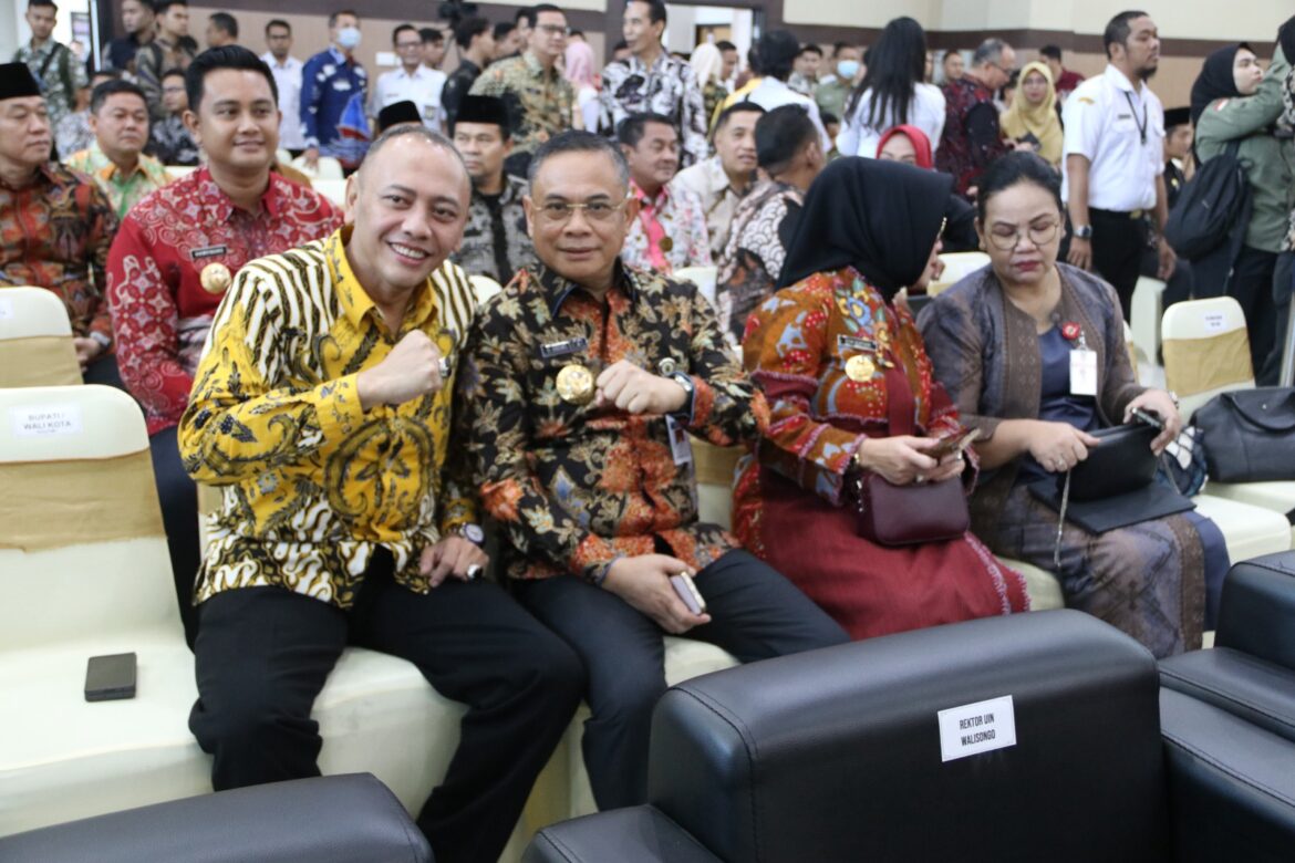 Dedy Yon Hadiri Sertijab Kepala BPK Perwakilan Jateng