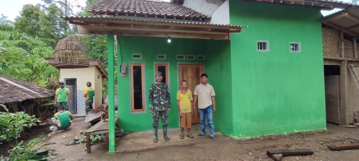 Rumah Impian Mbah Siar Terwujud Berkat Program TMMD ke-123 Tulungagung
