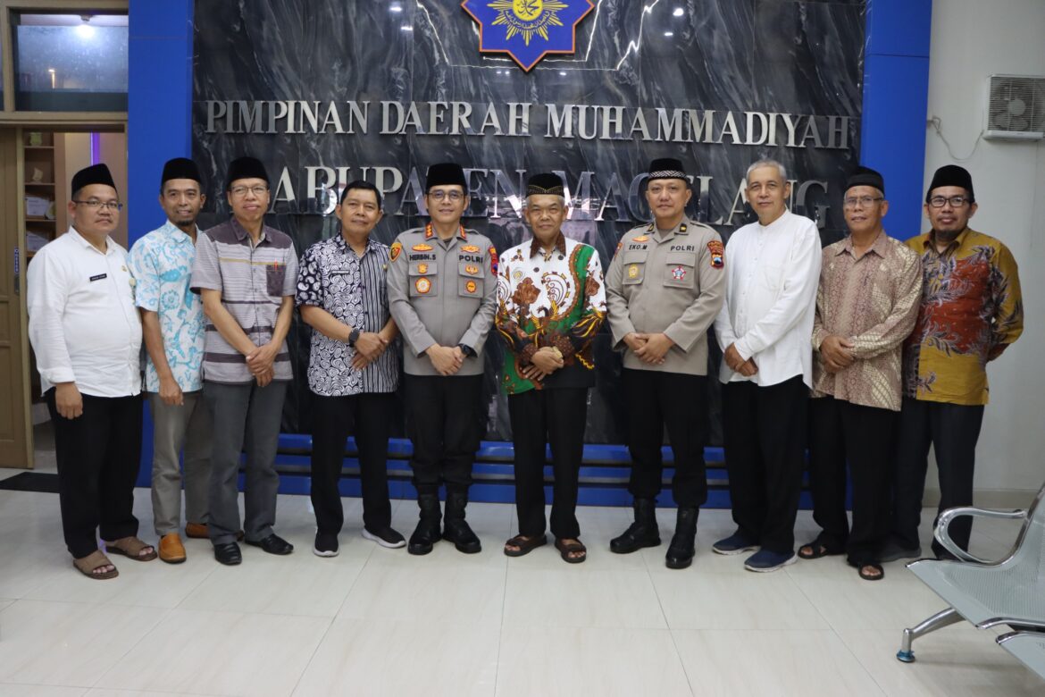 Jalin Sinergis, Kapolres Magelang Silaturahmi Dengan Pengurus PD Muhammadiyah