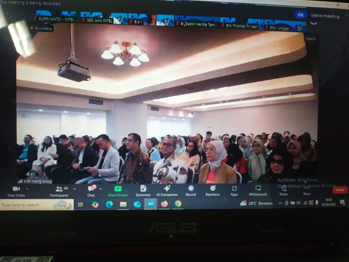 Desk Koordinasi Peningkatan Penerimaan Devisa Negara Gelar Edukasi Keuangan bagi Pekerja Migran Indonesia di Hongkong