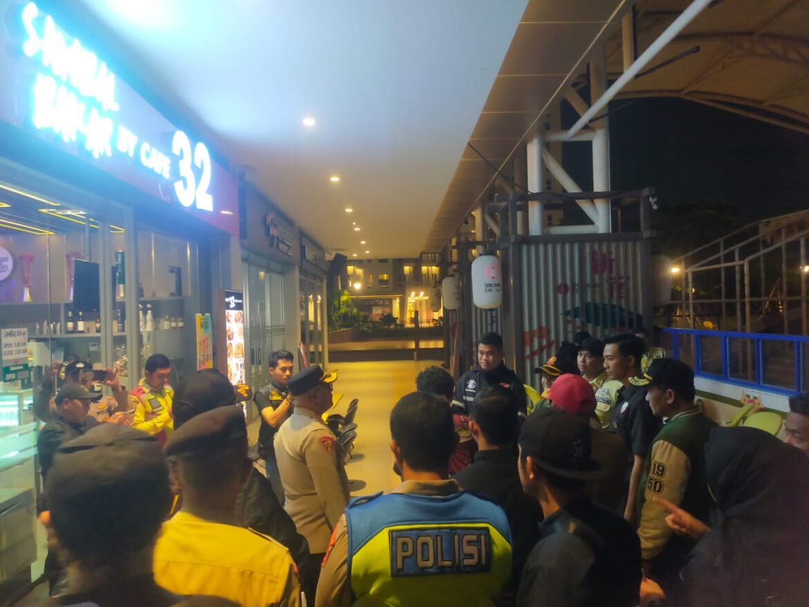 Kapolres Metro Tangerang Kota Pantau Langsung Pemantauan Tempat Hiburan Malam di PIK 2 Kosambi Tangerang