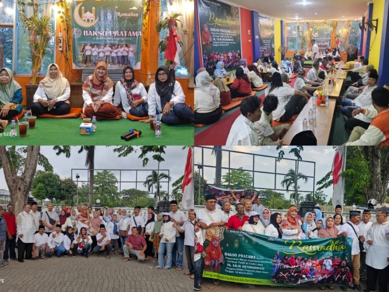 Berkah Ramadhan : UMKM Paguyuban Warga Sejahtera Surabaya Berbagi Takjil dan Buka Bersama
