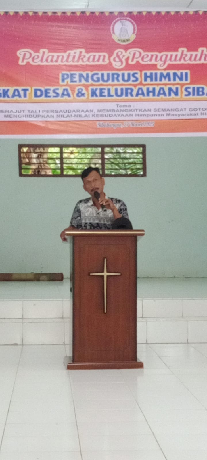 Pelantikan Pengurus Organisasi Himni Untuk Ononiha Orang Nias.