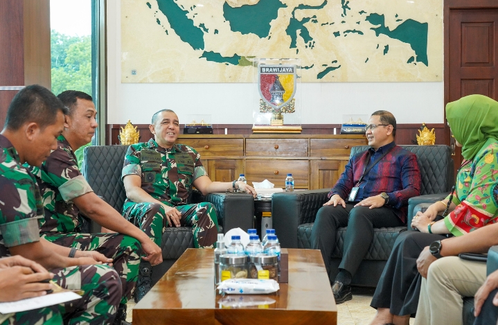 Pangdam V/Brawijaya Terima Audiensi Kepala Dinas Pendidikan Provinsi Jatim