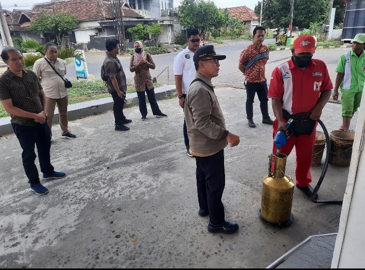 Polres Kediri Kota Sidak SPBU, Pastikan Kualitas dan Stok BBM Aman Jelang Idul Fitri 1446H