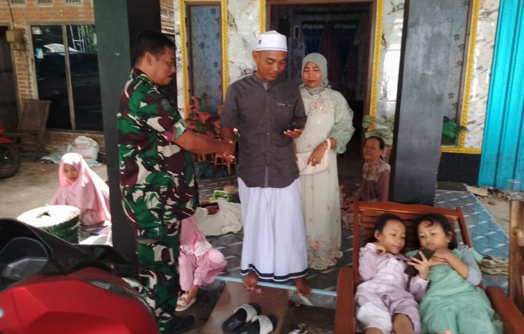 Dandim 0719 / Jepara Letkol Arm Khoirul Cahyadi, S.E. Instruksikan Anggota Halal Bihalal dengan Tokoh Masyarakat