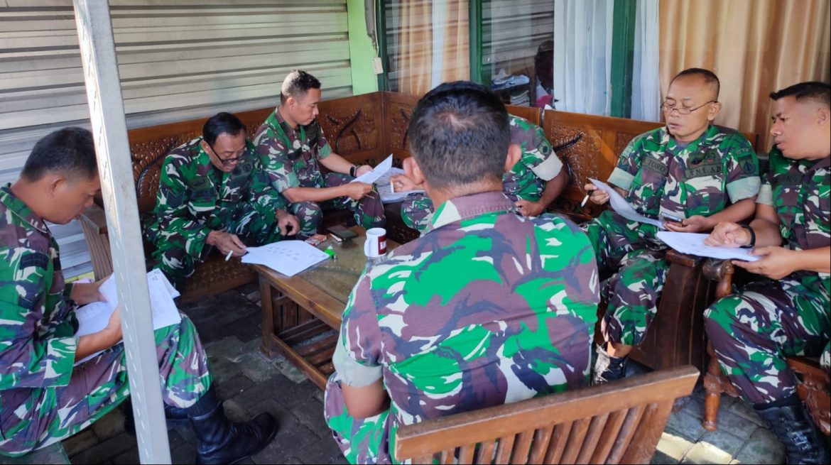 Validasi Alamat Penerima Bantuan Sembako dan Program Keluarga Harapan Triwulan I TA 2025 oleh Personel Kodim 0719 / Jepara Dimulai