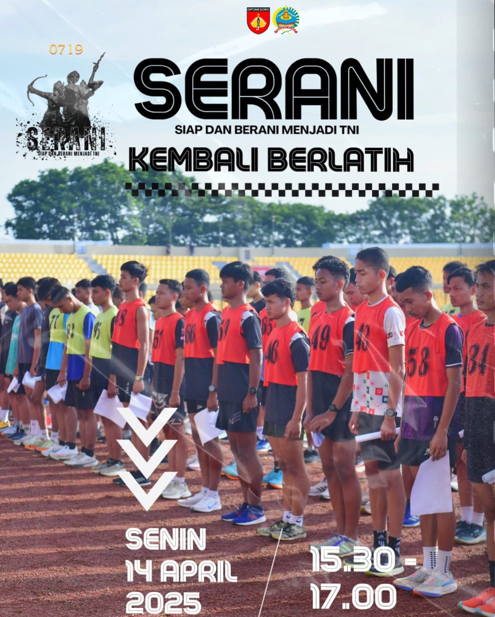 Program SERANI Kodim 0719 / Jepara Kembali Digelar, Siap Latih Generasi Muda Jadi TNI