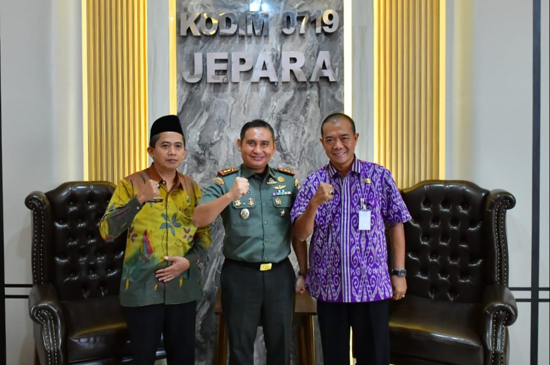 Dandim 0719 / Jepara Terima Audiensi dengan Yayasan Tjitrosomo, Siap Bekerja Sama dalam Pelestarian Budaya dan Sejarah Jepara