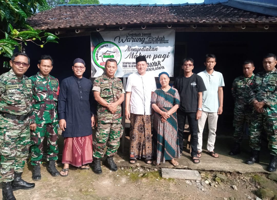 Warung Berkah Kodim 0719 / Jepara Kembali Hadir Usai Libur Puasa dan Lebaran