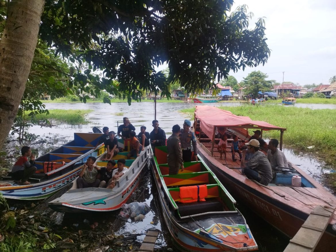 Polisi Larang Pengemudi Speedboat Lakukan Manuver Berbahaya dan Kebut-kebutan di Perairan Ogan Ilir