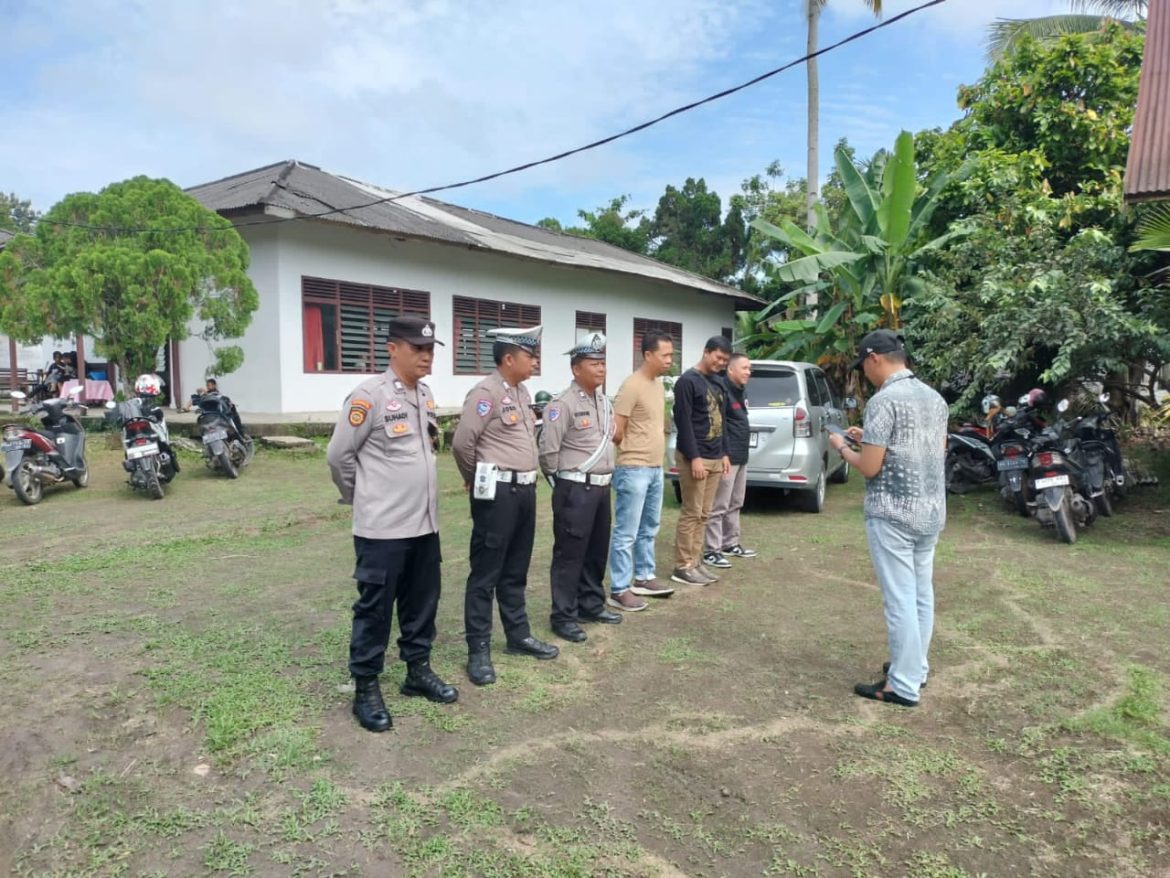 Polsek Indralaya Lakukan Pengamanan di Beberapa Titik Lokasi Gereja pada Acara Perayaan Wafat Isa Al-Masih Tahun 2025