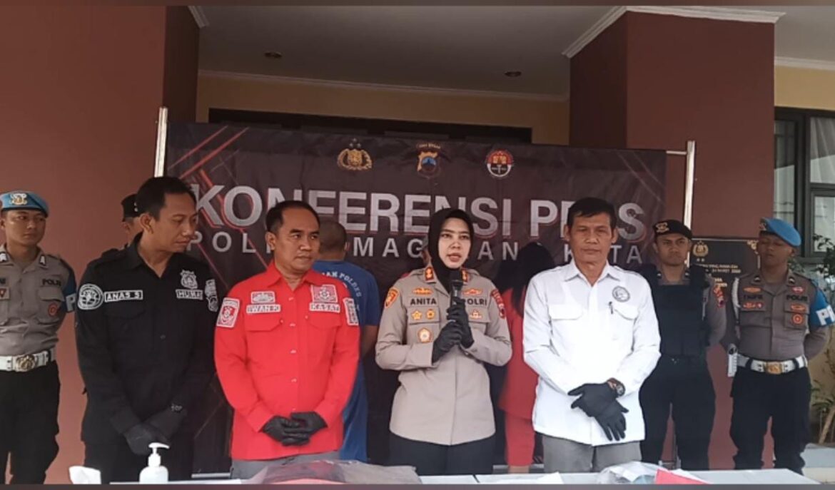 Polres Magelang Kota Mengamankan Terduga Pelaku Penusuk Korban Sebanyak 4-5 Kali Hingga Tewas
