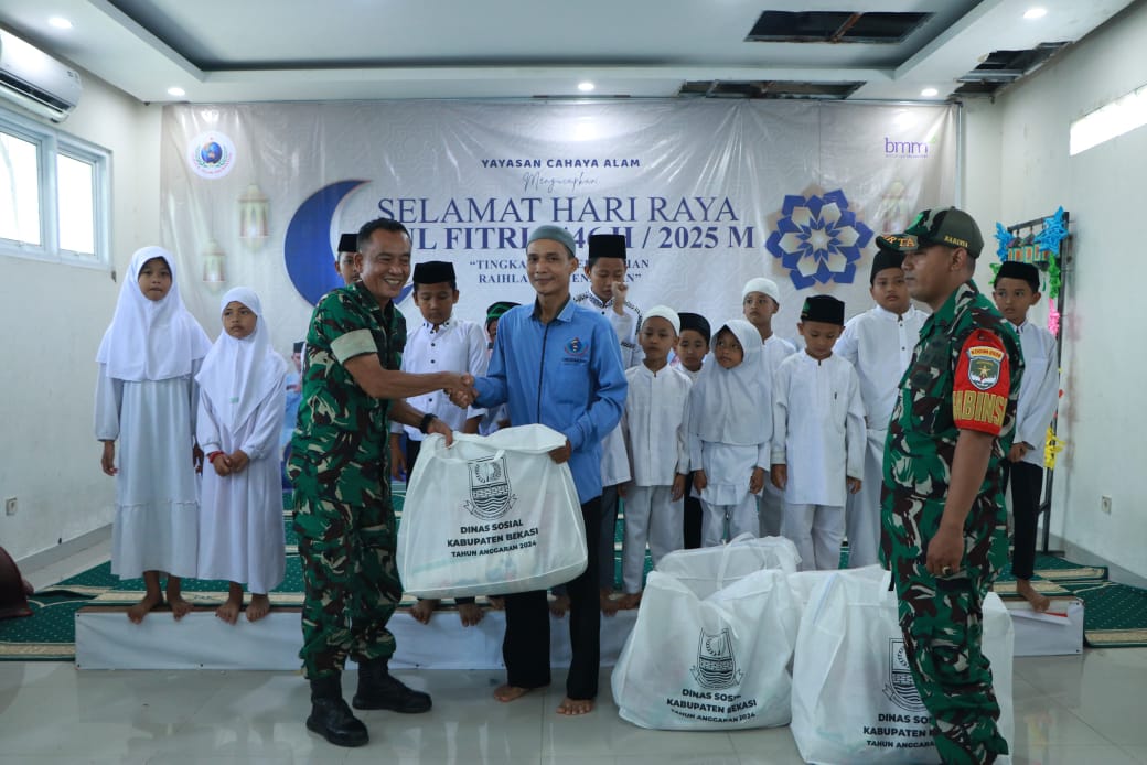 Korem 051/WKT Gelar Karya Bakti Untuk Negeri : Pembuatan Akta Kelahiran secara Massal untuk Anak Yatim di Cibarusah, Wujud Kepedulian TNI Kepada Masyarakat