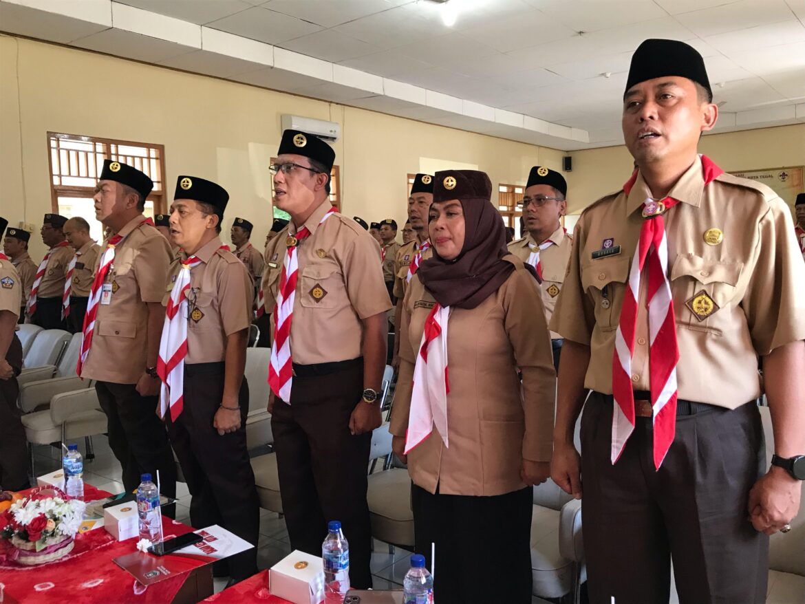 Gerakan Pramuka Kwarcab Kota Tegal Gelar Rakercab, Fokus Bangun Generasi Berkarakter