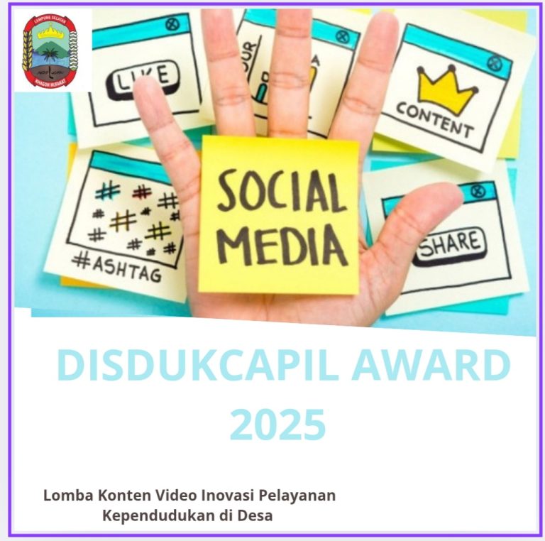 Disdukcapil Lamsel Gelar Lomba Konten Video Inovasi Pelayanan Kependudukan di Desa, Wajib Tayang di FB, IG hingga Tiktok