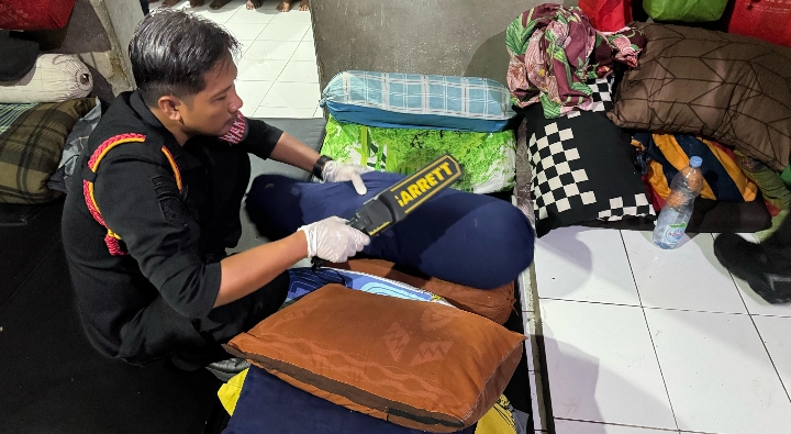 Lapas Sidoarjo Gelar Razia Rutin, Kamar Hunian 10B Blok B Digeledah