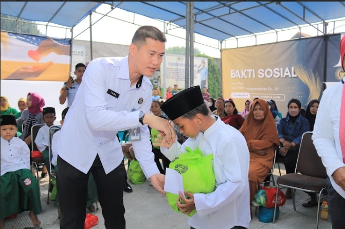 Kalapas Sidoarjo dan Jajaran Ikuti Giat Bhakti Sosial dan Donor Darah Serentak