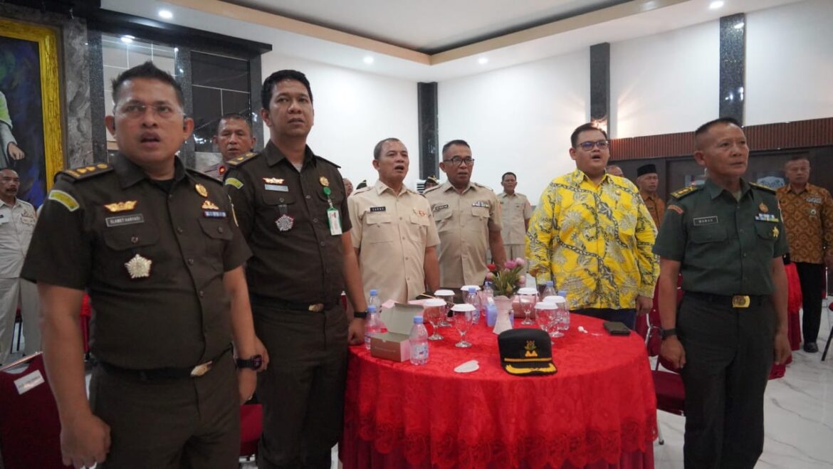 Korem 063 / SGJ, Ikuti Halal Bihalal Virtual Bersama Presiden RI dengan Purnawirawan TNI-Polri