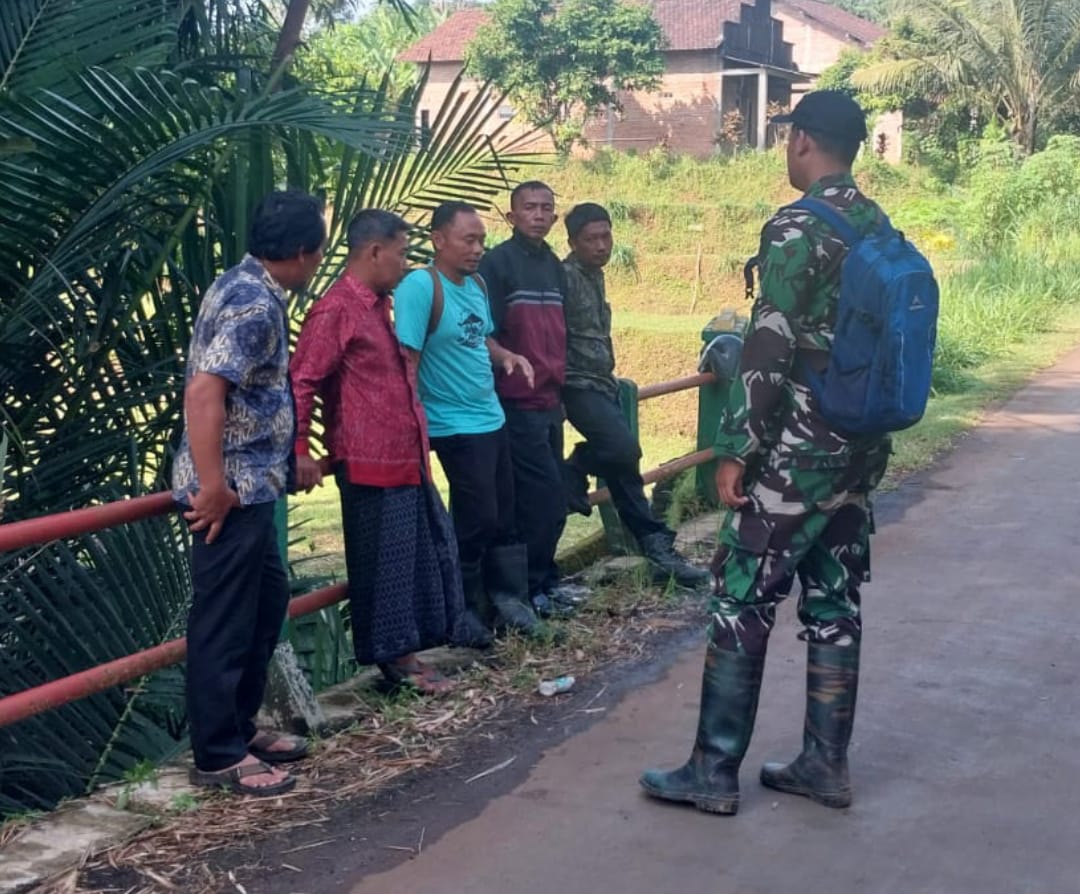 Satgas TMMD Reguler ke-124 dan Tim DPUPR Tinjau Sungai Sebumbung, Siap Dukung Pengairan 20 Hektar Sawah Petani