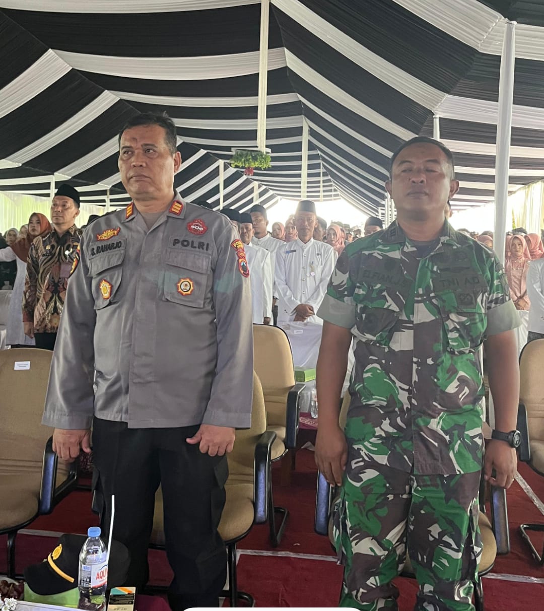 Danramil 03 / Batealit Hadiri Haflah Muwadda’ah MTs N 1 Jepara Tahun Ajaran 2024–2025