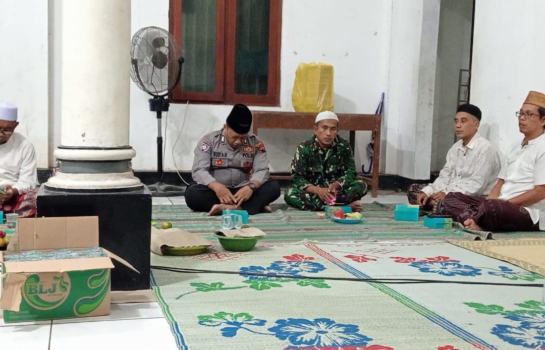 Babinsa Desa Mantingan Hadiri Istighotsah dan Doa Bersama Jelang Tradisi Sedekah Bumi