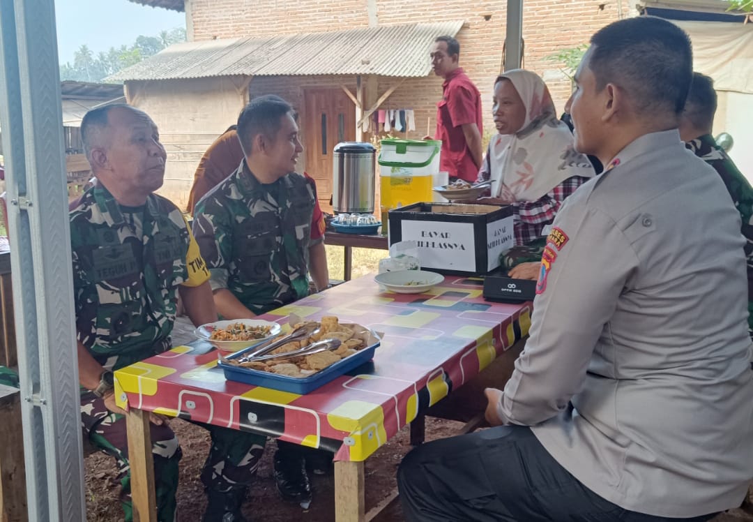 Tim Wasev Mabesad Tinjau TMMD Reguler ke-124 Kodim 0719 / Jepara, Soroti Progres Fisik dan Inovasi Sosial “Warung Berkah” di Desa Kecapi