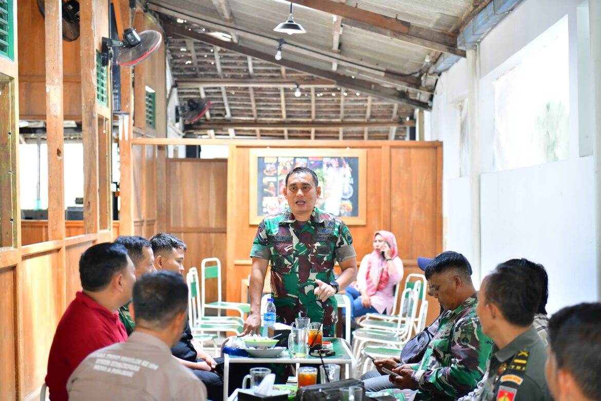 Perkuat Sinergi, Dansatgas TMMD Ke-124 Gelar Koordinasi Bersama Jajaran dan Tim Publikasi