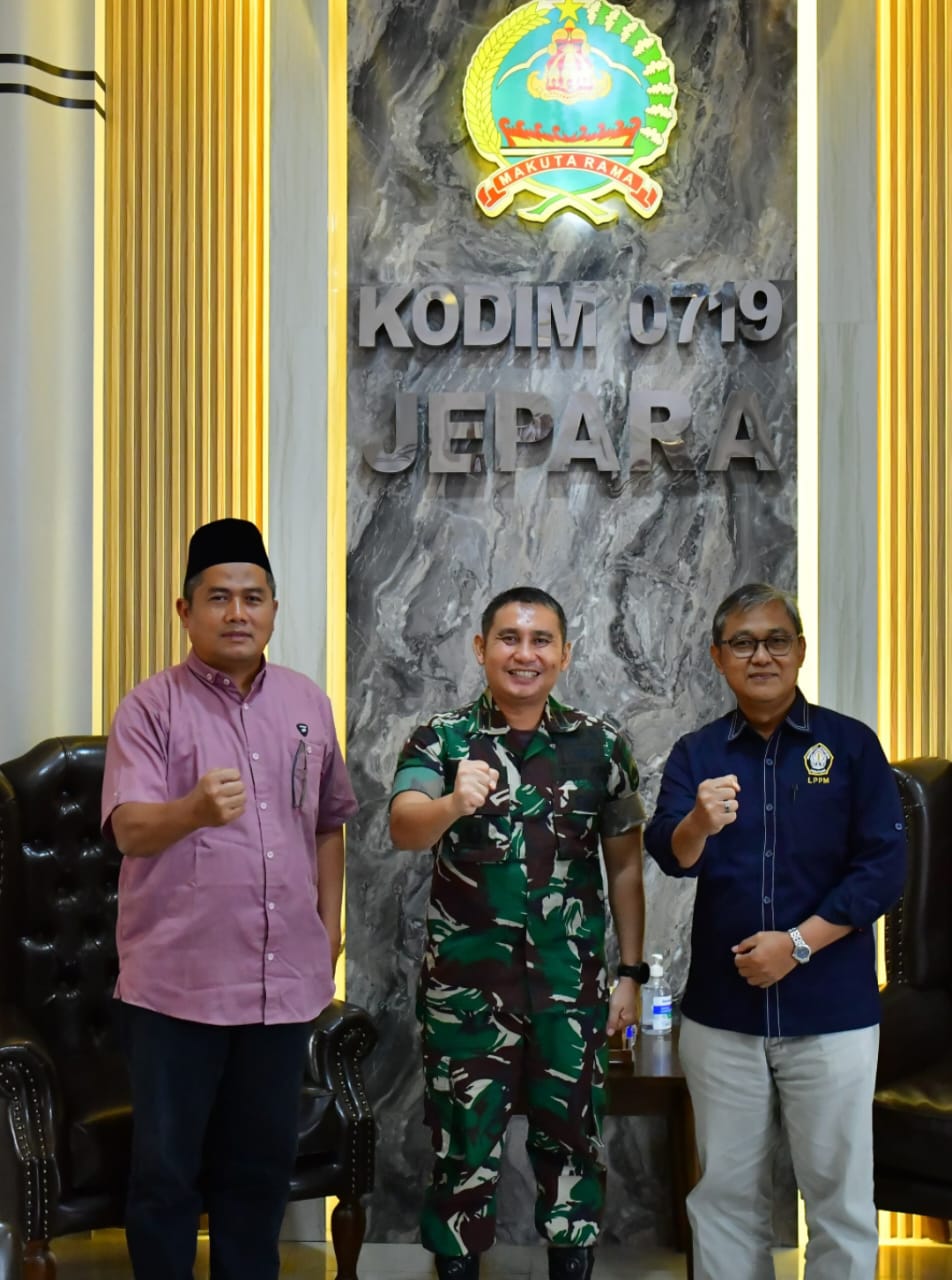 Dandim 0719 / Jepara Bahas Kolaborasi Ketahanan Pangan Bersama Universitas Diponegoro