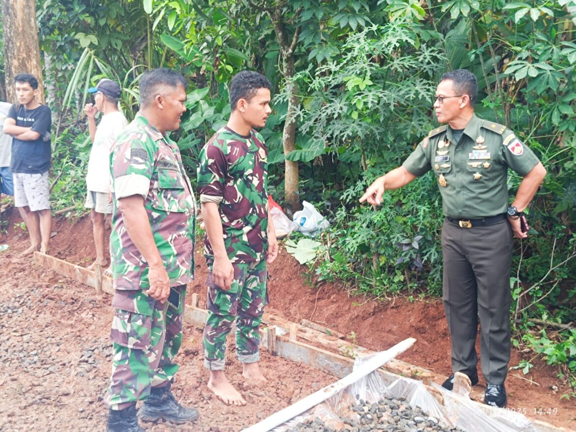 Menembus Hening Desa, Irdam IV / Diponegoro Jejakkan Kaki di Jalan Baru Karya TMMD