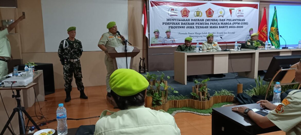 Musda, Diklat Pim, dan Pelantikan PD PPM LVRI Jawa Tengah Digelar Meriah di Semarang