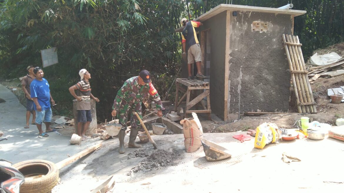 Pembangunan MCK di Petilasan Mbah Reni: TMMD Reguler ke-124 Jepara Peduli Budaya dan Kearifan Lokal