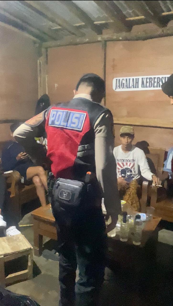 Gelar Patroli Gabungan Skala Besar 7 Miras Diamankan