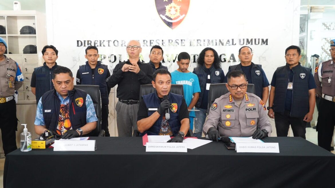Pelaku Pembobol Brankas di Tangkap Polda Jateng, Ternyata Residivis Kasus Curras dan Curat di 9 TKP