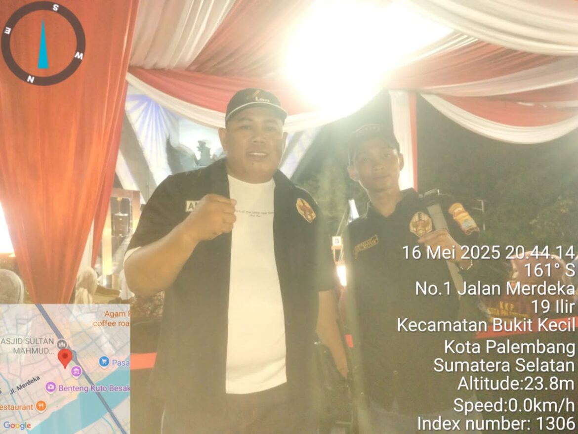 DPD GPPS KOTA PALEMBANG ikut mengamankan Festival Seriwijaya di monfera kota Palembang