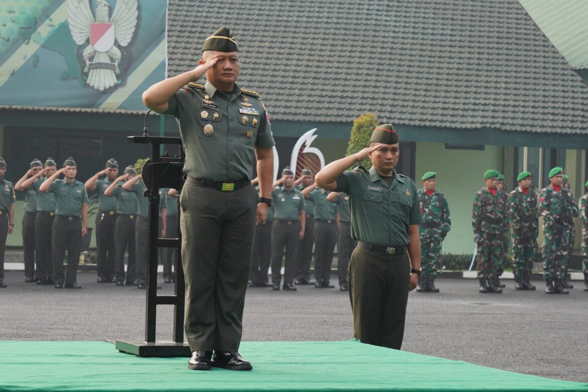Korem 084/Bhaskara Jaya selenggarakan Upacara bendera 17-an