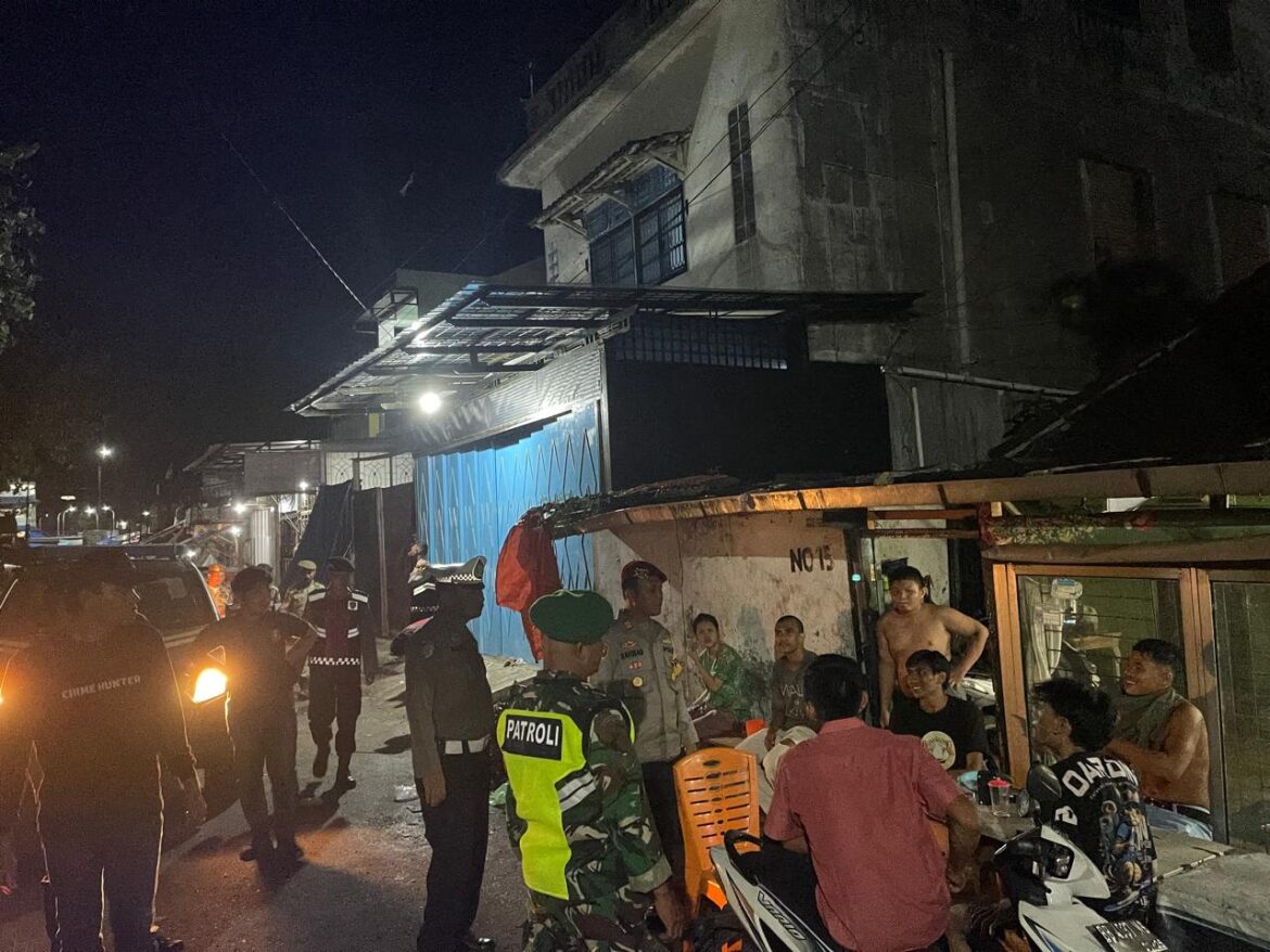Antisipasi 3C Dan Aksi Premanisme, Polres Sibolga Gelar Patroli Gabungan