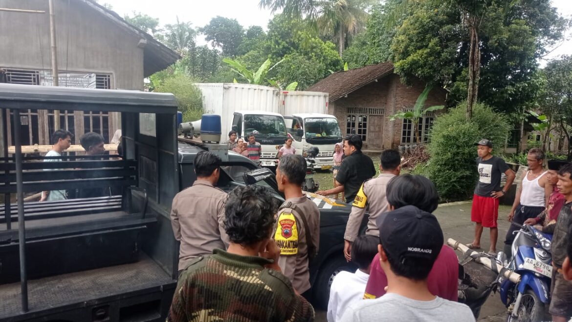Bobol Kotak Amal Masjid, Motor Maling Dihabisi Warga