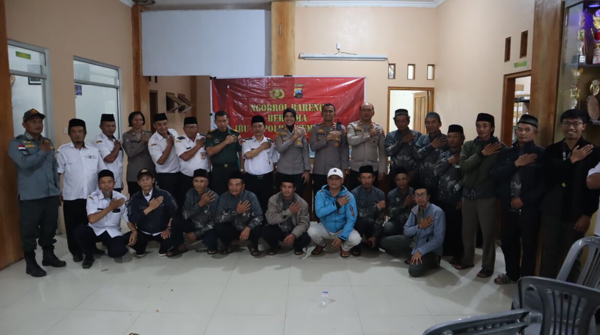 Cegah Premanisme dan Perilaku Menyimpang Remaja, AKBP Ratna Kunjungi Dusun Tolokan